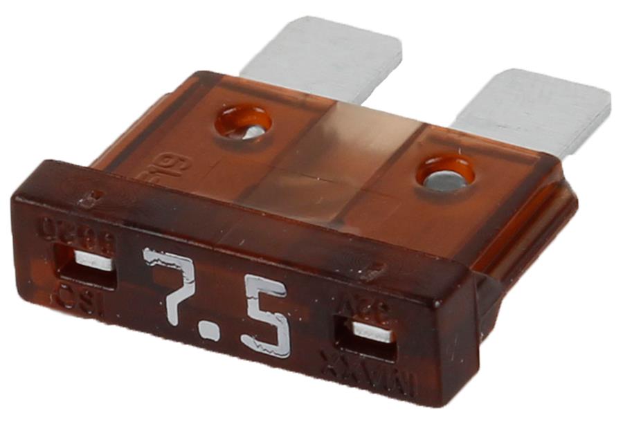 FUSIVEL FICHA MEDIO 7,5A CASTANHO