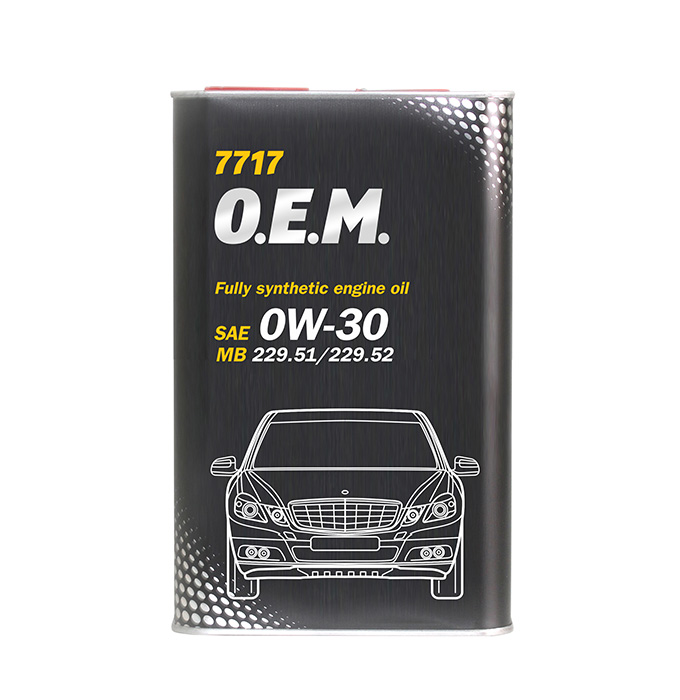 MANNOL O.E.M. 7717 MERCEDES 0W30 4L